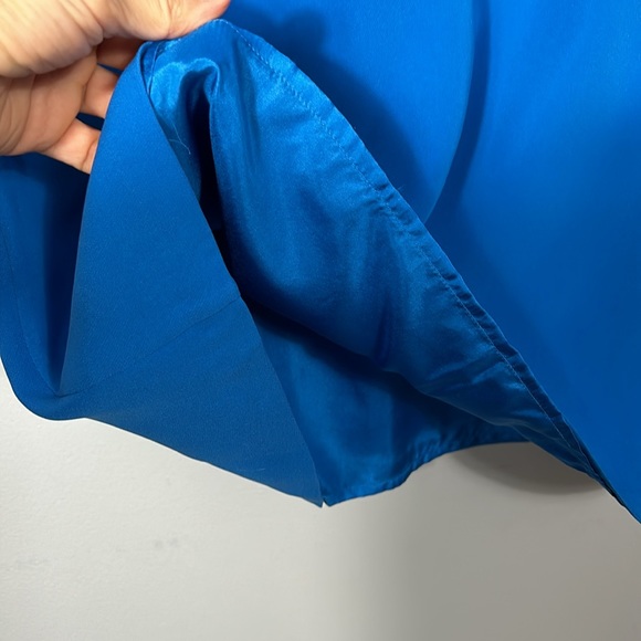 Raoul Silk Vintage Look Crew Neck Mini Dress size 38 US 6 - Picture 7 of 9